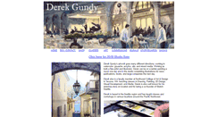 Desktop Screenshot of derekgundyart.com